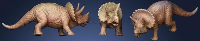 3D model triceratops1 (STL)